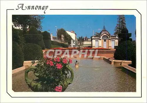 Moderne Karte Annonay (Ardeche) Le Parc Mignot