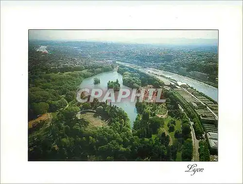 Cartes postales moderne Lyon Parc de la Tete d'Or