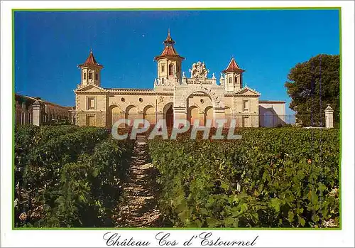 Moderne Karte Bordeaux Chateau Cos d'Estournel en Medoc