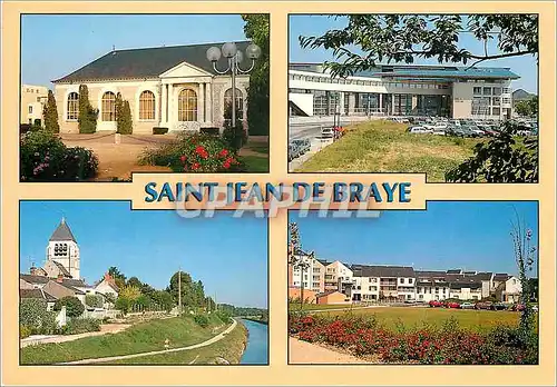 Moderne Karte Saint Jean de Braye (Loiret)