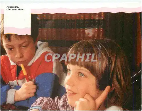 Cartes postales moderne Apprendre c'est aussi Rever