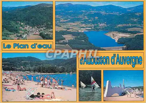 Cartes postales moderne Le Plan d'Eau d'Aubusson d'Auvergne Image d'Auvergne