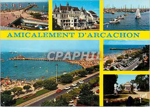 Cartes postales moderne Arcachon (Gironde) Bassin d'Arcachon Couleurs et Lumiere de France