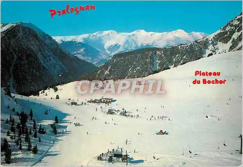 Cartes postales moderne Pralognan la Vanoise (Savoie) Alt 1410 2265 metres Plateau du Bochor Ski