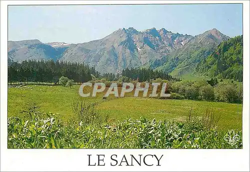Moderne Karte Le Massif du Sancy (Alt 1886 m)