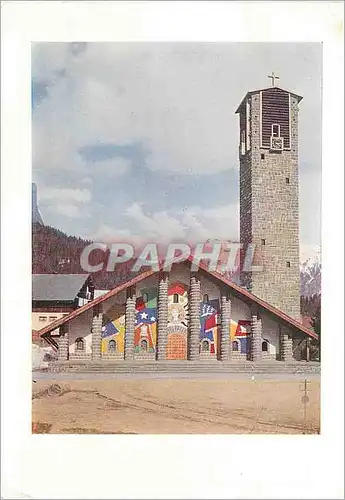 Moderne Karte Plateau d'Assy (Hte Savoie) Eglise N D Toute Grace