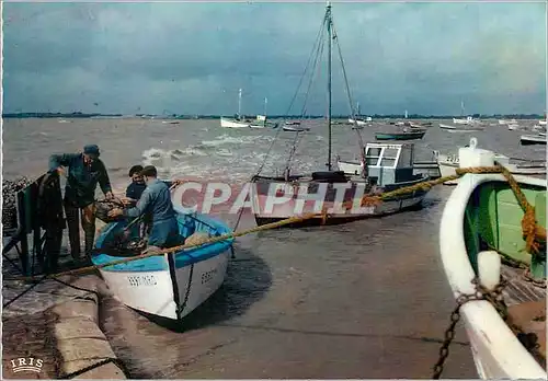 Cartes postales moderne Retour de Peche sur la Cote Atlantique Bateaux de peche