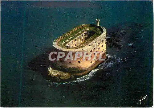 Cartes postales moderne Fort Boyard (Charente Maritime) Couleurs et Lumiere de France Vu du Ciel par Alain Perceval