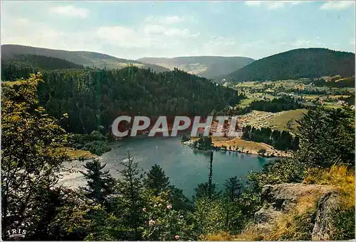 Moderne Karte Le Lac de Longemer Les Vosges Pittoresques