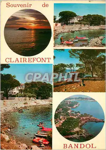Cartes postales moderne Souvenir de Clairefont Bandol