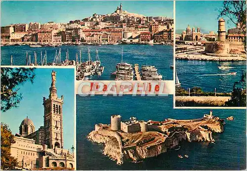 Cartes postales moderne Marseille (B du R) Reflets de Provence