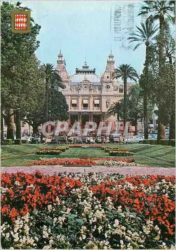 Cartes postales moderne Monaco Monte Carlo Le Casino de Monte Carlo depuis les Jardins