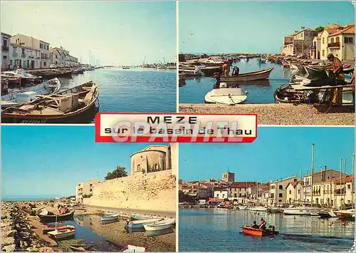 Cartes postales moderne Meze (Herault) Port des Pecheurs