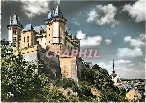 Cartes postales moderne Saumur Le Chateau et la Ville