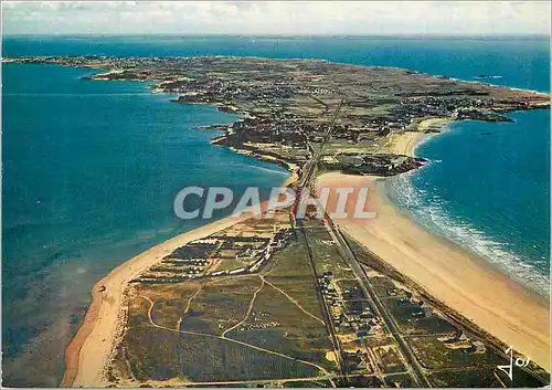 Cartes postales moderne Quiberon (Morbihan) La Bretagne en Couleurs Vue Generale de la Presqu'ile et de l'Etranglement d