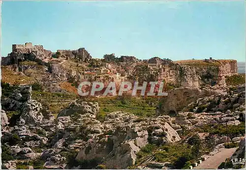 Moderne Karte Les Baux de Provence (B du R) Reflets de Provence Detache des Alpilles un Eperon Denude