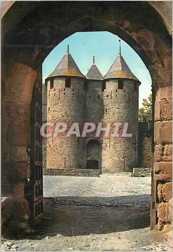 Cartes postales moderne La Cite de Carcassonne (Aude) Entree du Chateau Comtal