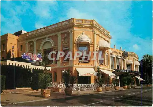 Cartes postales moderne Beaulieu Cote d'Azur Le Casino Garden Night