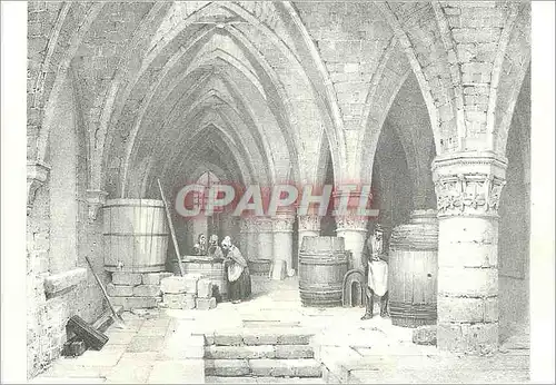 Cartes postales moderne Soissons (Aisne) Ancienne Abbaye Saint Jean des Vignes Vue fantaisie du Cellier