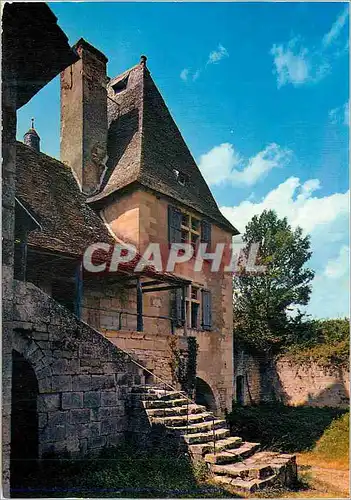 Cartes postales moderne Excideuil (Dordogne) Sites et Monuments Cour Interieure du Chateau des Vicomtes de Limoges Ancie