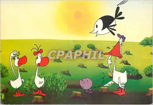 Cartes postales moderne Watto Watto Dessin anime Tous les Arbres ont ete Abattus
