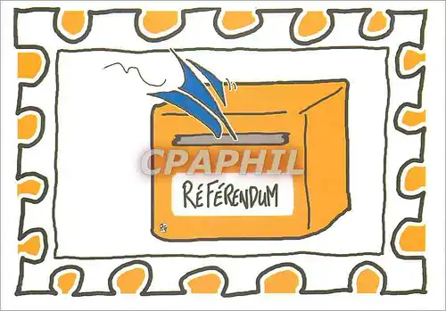 Cartes postales moderne Referendum pour l'Avenir de la Poste