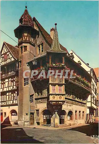 Cartes postales moderne Colmar L'Alsace Pittoresque Maison Pitster datant de 1537