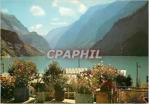 Moderne Karte En Oisans Le Lac du Chambon