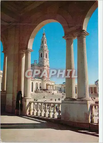 Moderne Karte Portugal Santuario de Fatima