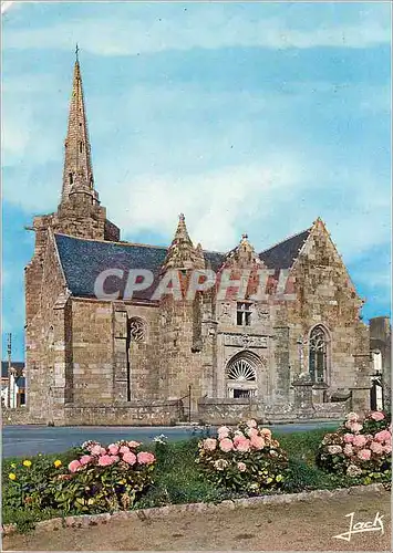 Cartes postales moderne Perros Guirec La Cote de Granit Rose Couleurs de Bretagne La Chapelle de la Clarte