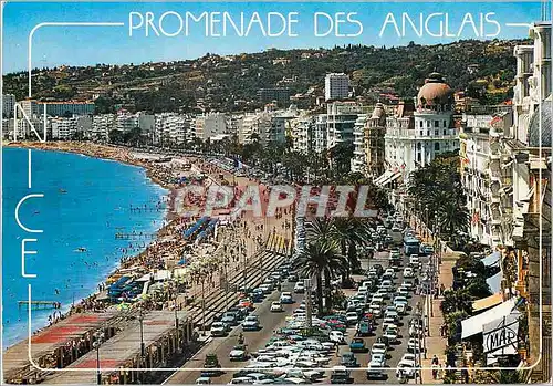 Cartes postales moderne Nice La Cote d'Azur La Promenade des Anglais