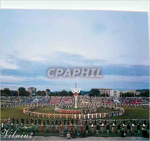 Cartes postales moderne Vilnius The National Song and Dance Festival the World's Cultural Heritage Folklore