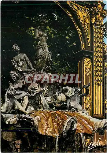 Cartes postales moderne Nancy (Meurthe et Moselle) Place Stanislas (1752 1756) La Fontaine d'Amphitrite due au Sculpteur
