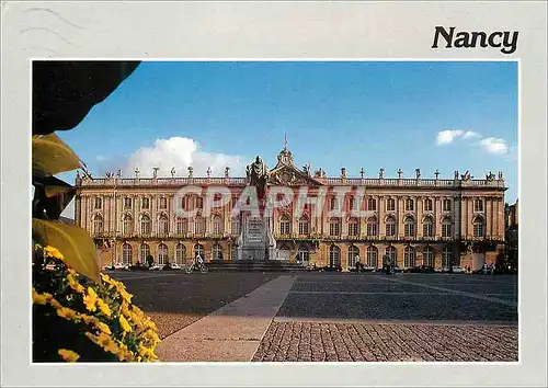 Cartes postales moderne Nancy (Meurthe et Moselle) Place Stanislas L'Hotel de Ville Erige de 1752 a 1755