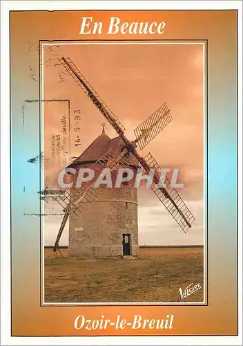 Cartes postales moderne En Beauce Ozoir le Breuil (Eure et Loir) Le Moulin a Vent Frouville Pensier