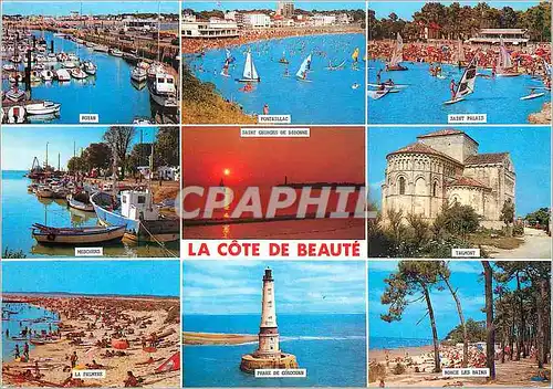 Cartes postales moderne La Cote de Beaute (Ch Mme) Royan Pontaillac Saint Palais Meschers Talmont La Palmyre