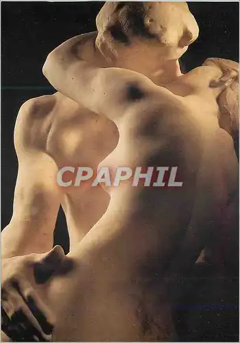 Moderne Karte Musee Rodin Paris Le Baiser Auguste Rodin Detail 1880 1889 Marbre
