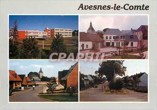 Cartes postales moderne Avesnes le Comte (Pas de Calais) Mairie CEG Residence Les Pommiers Residence Hassler