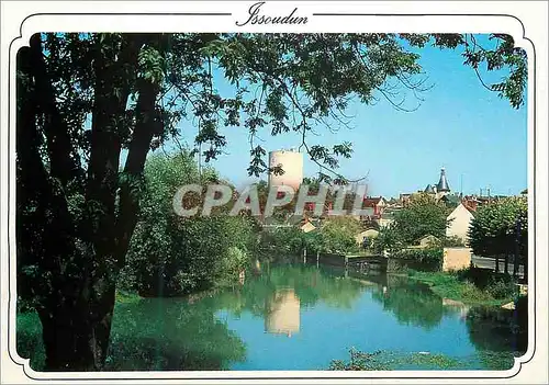 Cartes postales moderne Issoudun (Indre) les Bords de la Theols