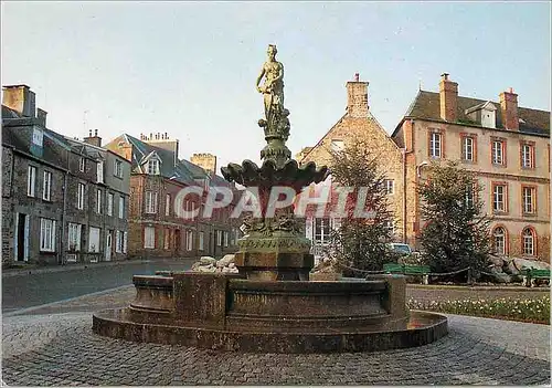 Moderne Karte Tinchebray Orne Porte de Conde Mademoiselle de Montpensier