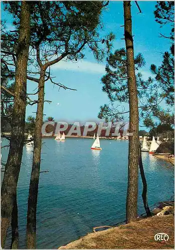 Cartes postales moderne Plage de Belle Bouche Vendoeuvres Bateaux