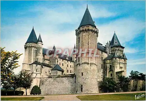 Cartes postales moderne Saumur (Maine et Loire) les Merveilles du Val de Loire le Chateau (XIV e XVIe siecle) les Tours