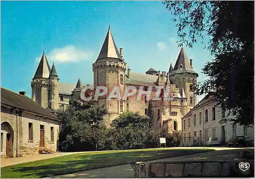 Moderne Karte Saumur (Maine et Loire) le Chateau XIV e XVIe et les Anciennes Casernes