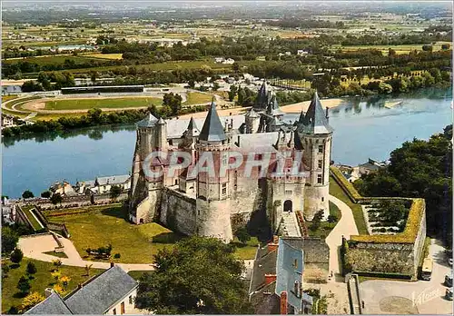 Cartes postales moderne Saumur (Maine et Loire) les Merveilles du Val de Loire le Chateau (XIV XVIe siecle) au Premier P