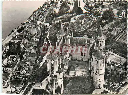 Cartes postales moderne Saumur (Maine et Loire) vue Aerienne le Chateau en Anjou