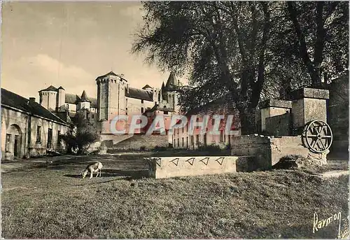 Cartes postales moderne Saumur (M et L) Coup d'Oeil sur le Chateau Images de France Chevre