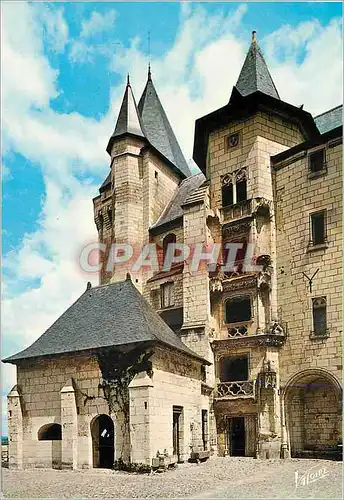 Cartes postales moderne Saumur (Maine et Loire) les Merveilles du Val de Loire le Chateau (XIVe XVIe siecle) l'Escalier