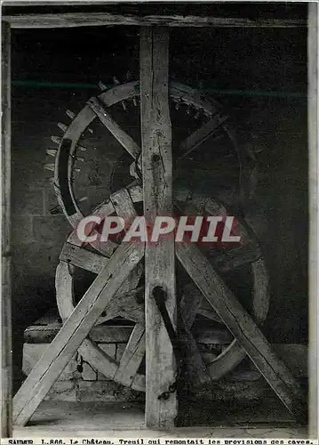 Cartes postales moderne Saumur le Chateau Treuil qui Remontait les Provisions des caves