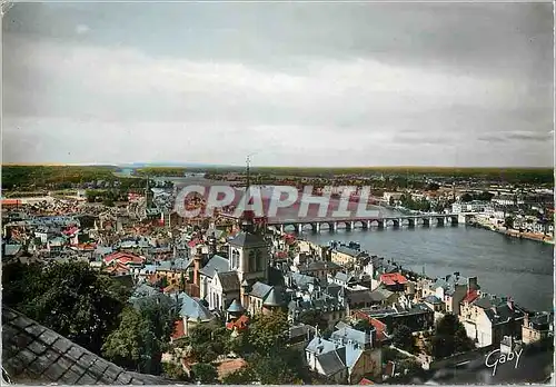 Cartes postales moderne Saumur (M et L) vue d'Ensemble de la Ville