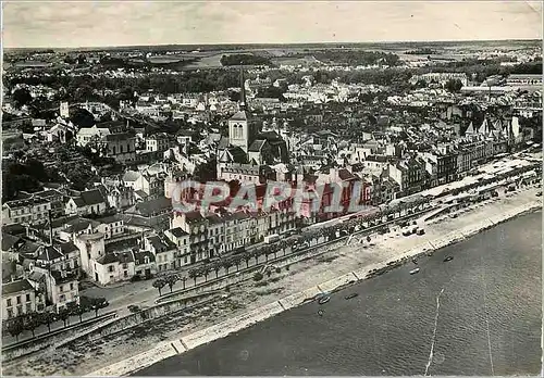 Moderne Karte En Avion au Dessus de Saumur (M et L) vue Generale